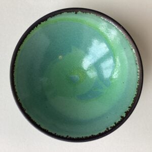 Green and Bronze Medium Bowl