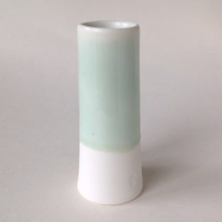 Green Cylinder Vase