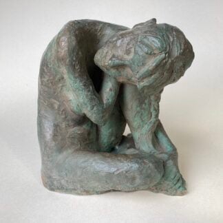 ‘Girl with Plait’ Bronze Resin