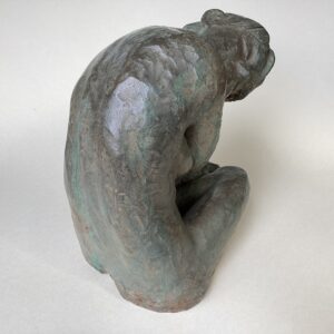 ‘Girl with Plait’ Bronze Resin