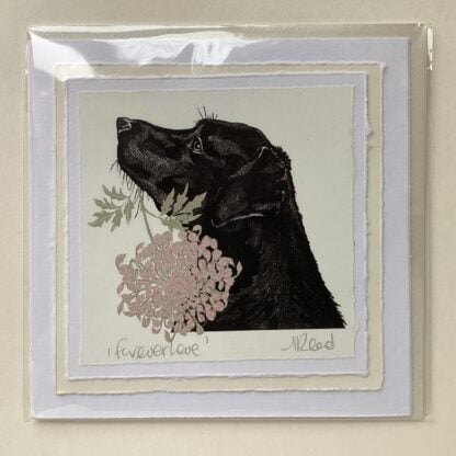 Handmade Valentine’s Card ‘Forever Love’