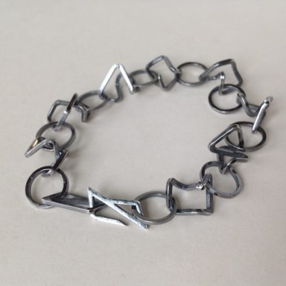 ‘Scribble Chain Bracelet’