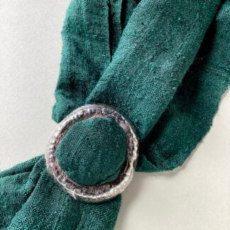 ‘Silver Scarf Buckle’