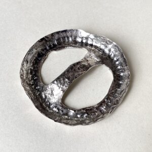‘Silver Scarf Buckle’