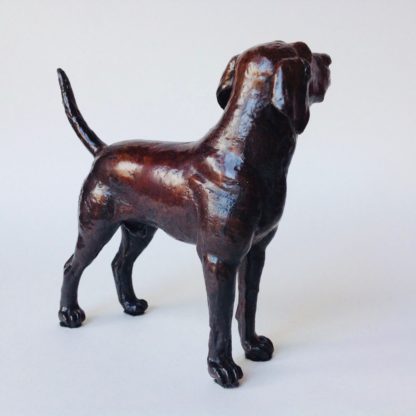 Chocolate Labrador in Bronze