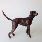 Foxhound in Bronze