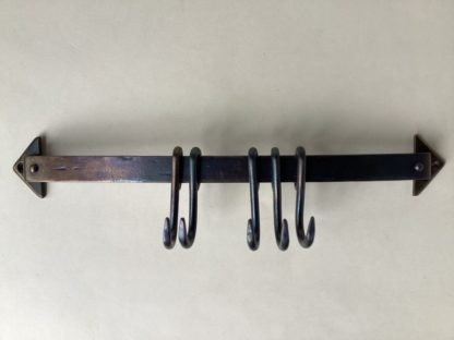 Five Hook Forged Iron Rail