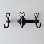 Forged Iron Heart Hooks 