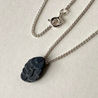 'Kimana Pendant' Oxidised Silver
