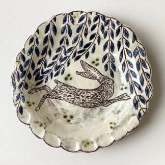 ‘Running Hare' Small Dish