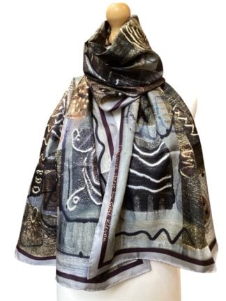 ‘Treasure Chest’ Long Silk Scarf