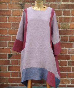 ‘Emily Tunic in Pinks and Purples'