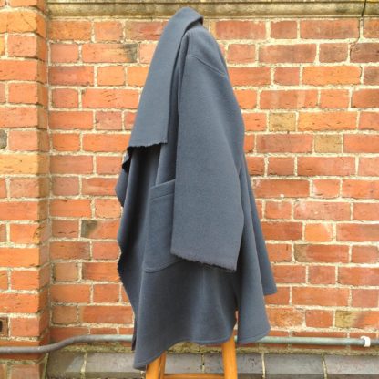 Edy Coat in Slate Blue