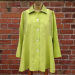 Lime Green Flare Shirt