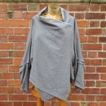Grey and Lime Tokyo Top
