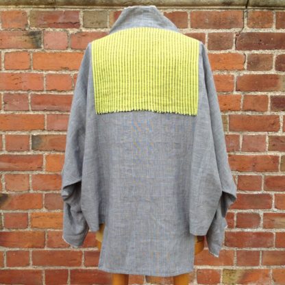 Grey and Lime Tokyo Top