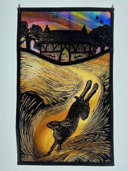 Print  ‘The Hare Woman's Cottage’