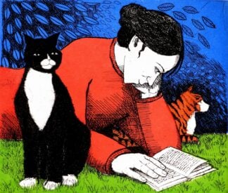 'Reading with Cats'