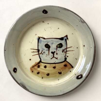 Pensive Cat Plate