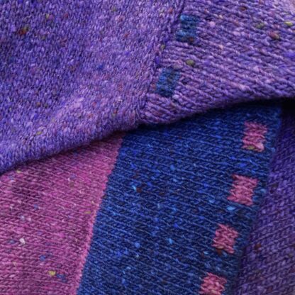 Mosaic Jacket in Grape