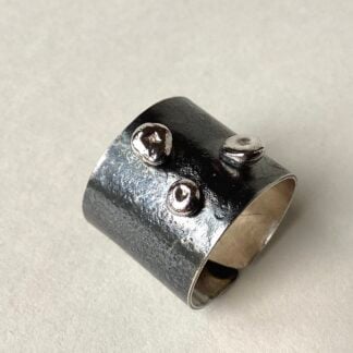‘Oxidised Silver Ring’