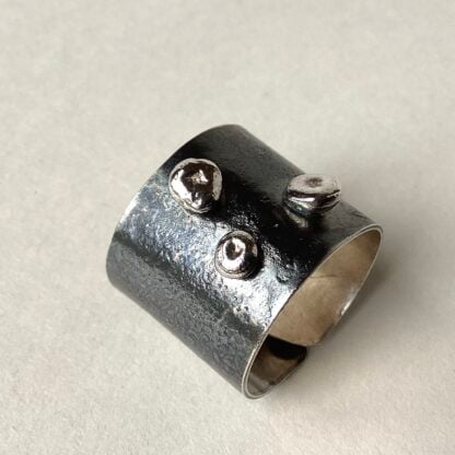 ‘Oxidised Silver Ring’