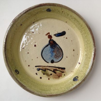 'Blue Pear Lunch Plate'
