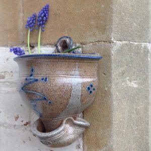 ‘Salt Glaze Wall Planter’