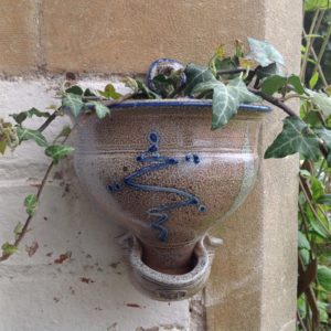 ‘Salt Glaze Wall Planter’