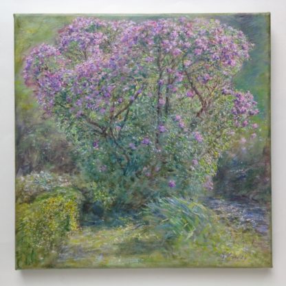 ‘Lilac by the River Bérence’