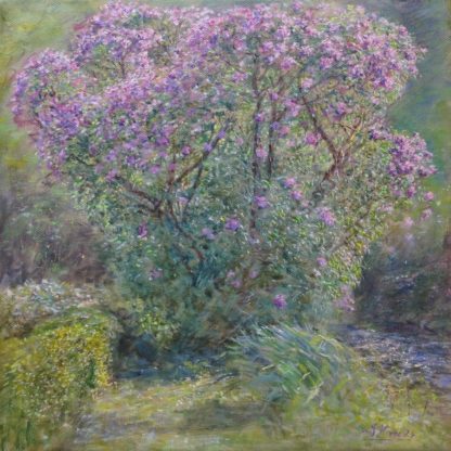 ‘Lilac by the River Bérence’