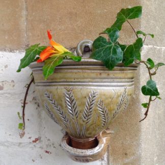 ‘Salt Glaze Wall Planter’