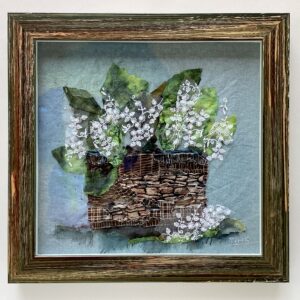 ‘Lily of the Valley Basket’