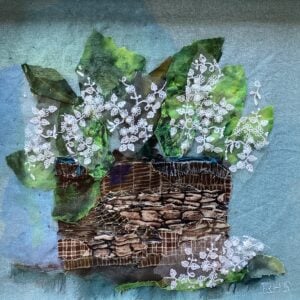 ‘Lily of the Valley Basket’