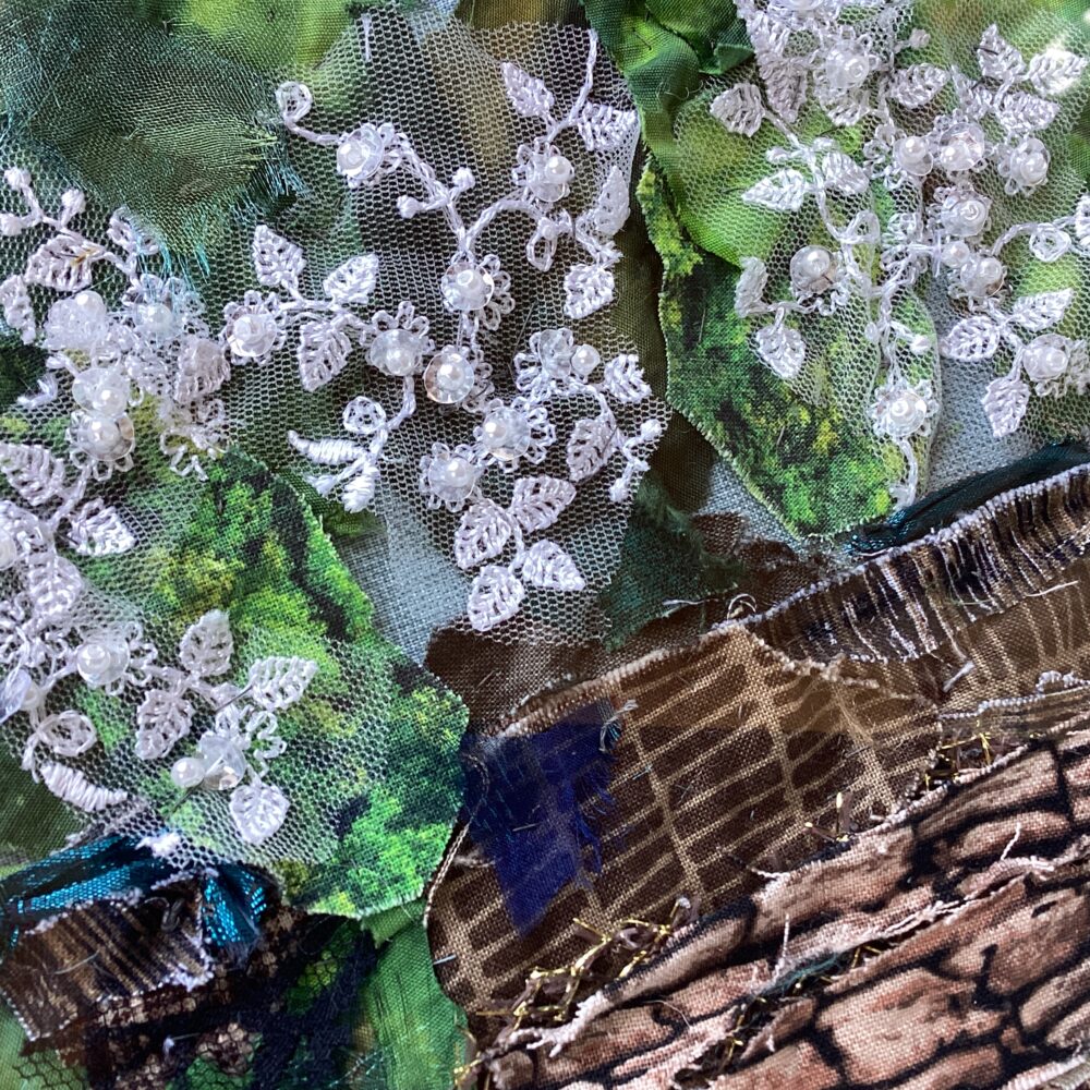 ‘Lily of the Valley Basket’