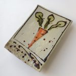 ‘Carrot’ Butter Slab in Earthenware