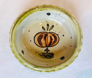 ‘Pumpkin’ Earthenware Pie Dish