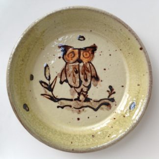 ‘Owl' Earthenware Lunch Plate