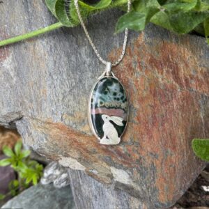 'Field Hare Pendant'