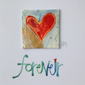‘Forever’ Handmade Valentine's Card