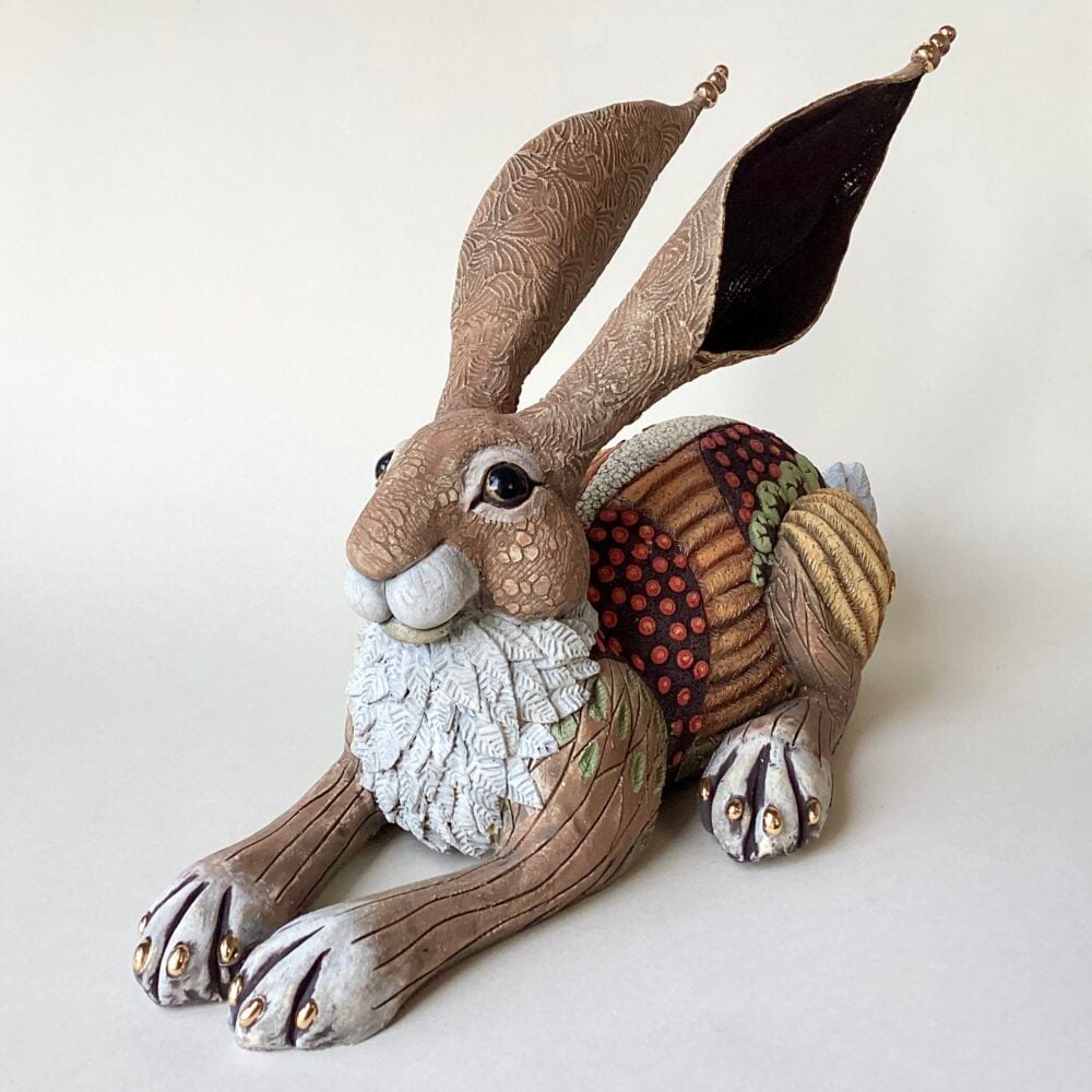 ‘Large Crouching Landscape Hare’