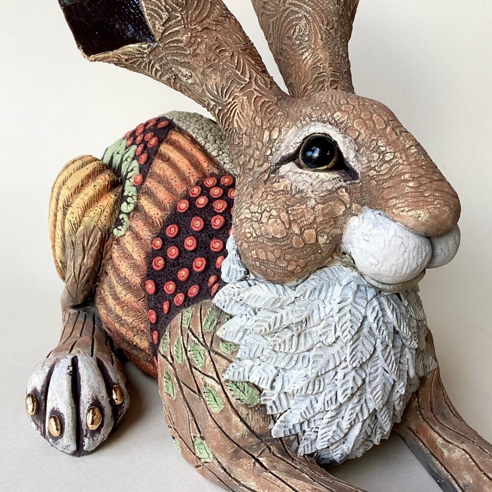 ‘Large Crouching Landscape Hare’