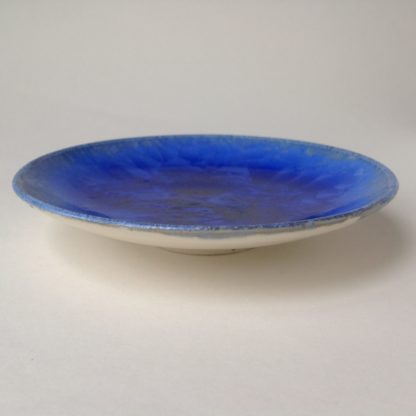 Crystalline Glazed Small Dish Blue