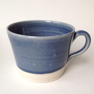 Blue Glazed Stoneware Mug