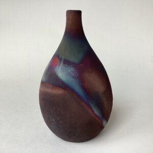 Small Raku Fired Bottle