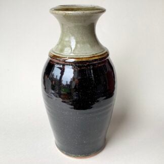 ‘Bottle Vase’ Tenmoku Glaze