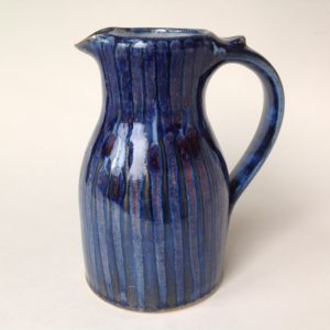 Blue Harlequin Milk Jug