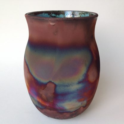 Medium Raku Fired Vase