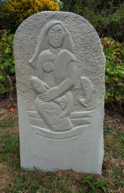 'Rivermaid' Carved Stone