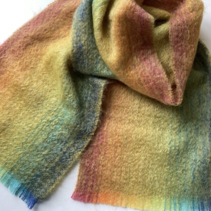 Mohair Scarf in Myrtle